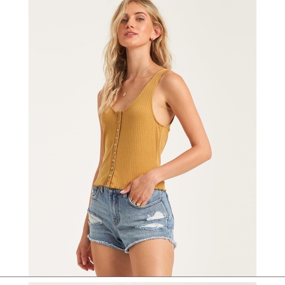 🌻🍃 BILLABONG FIND A WAY TANK TOP 🍃🌻 - Picture 6 of 8
